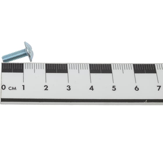 Винт с пресс-шайбой Море Метизов DIN 967, цинк, M4x12 мм, 50 шт. VINT967CM41250M