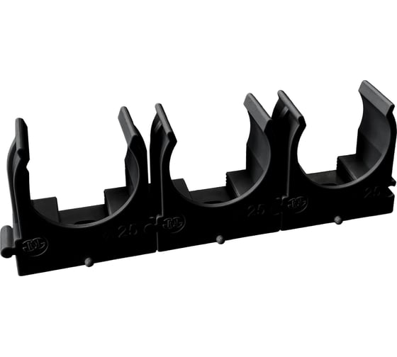 Клипса для монтажного пистолета GNG 25 мм, черная, GN-ECLP-25B, 50 шт. GNECLP25B