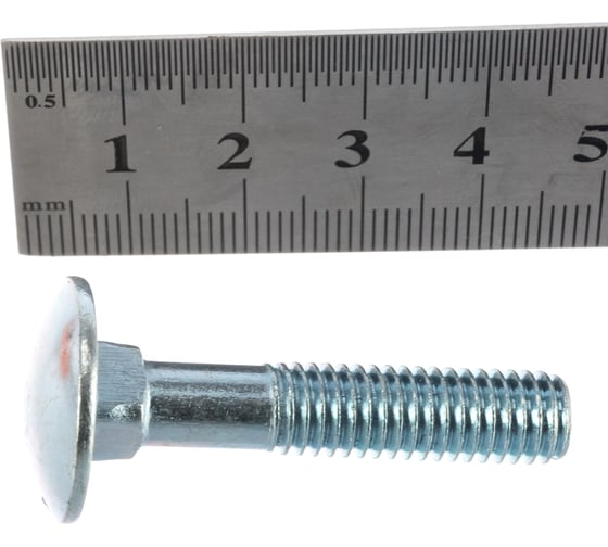 Мебельные болты МТК DIN 603 оцинк. 5 кг (примерно 255 шт) 8,0 x 40 1186080040