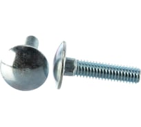 Мебельные болты МТК DIN 603 мебельные оцинк. 1 кг (примерно 125 шт) 6,0 x 25 114856