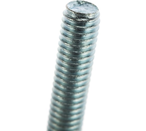 Мебельный потайной Винт Element М6x50мм белый цинк 4 шт 010980