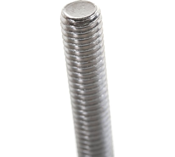 Мебельный плоский винт Element М6x 50мм белый цинк 4 шт 111150