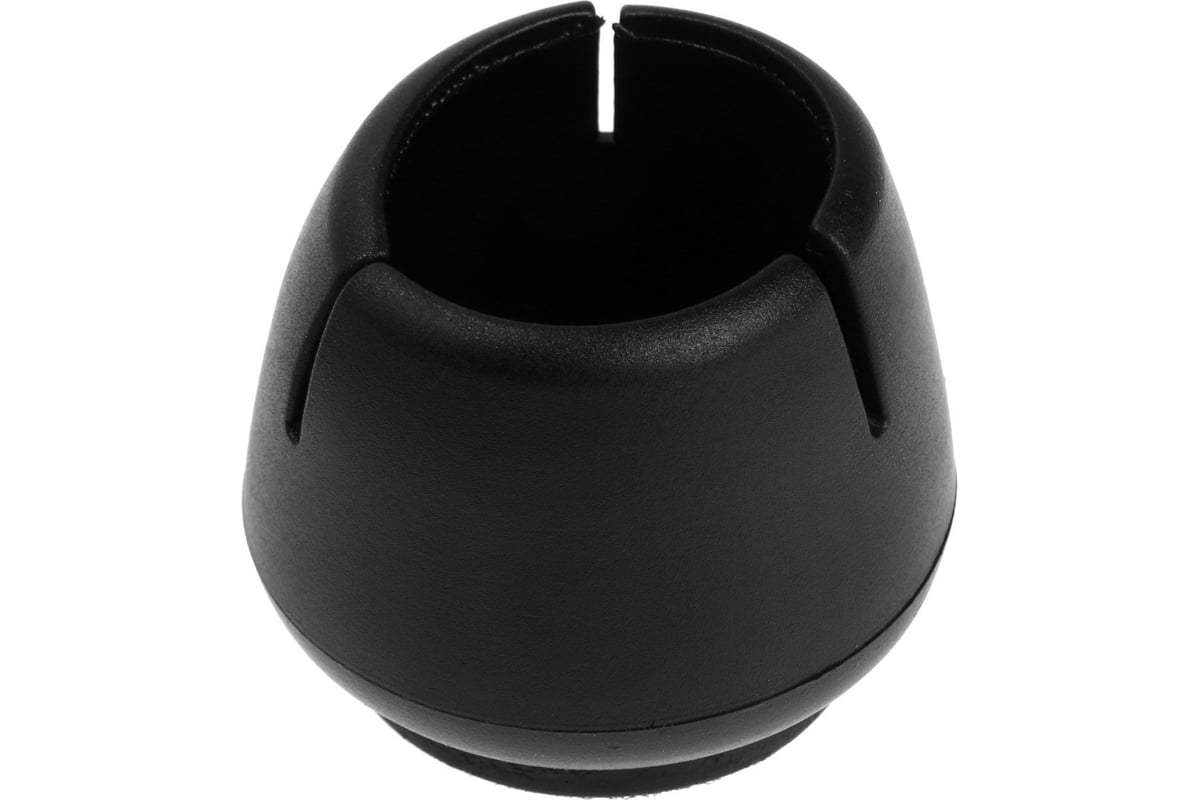 Накладка мебельная ТУНДРА резина фетр, круглая, d=37-42 мм, 4 шт ...