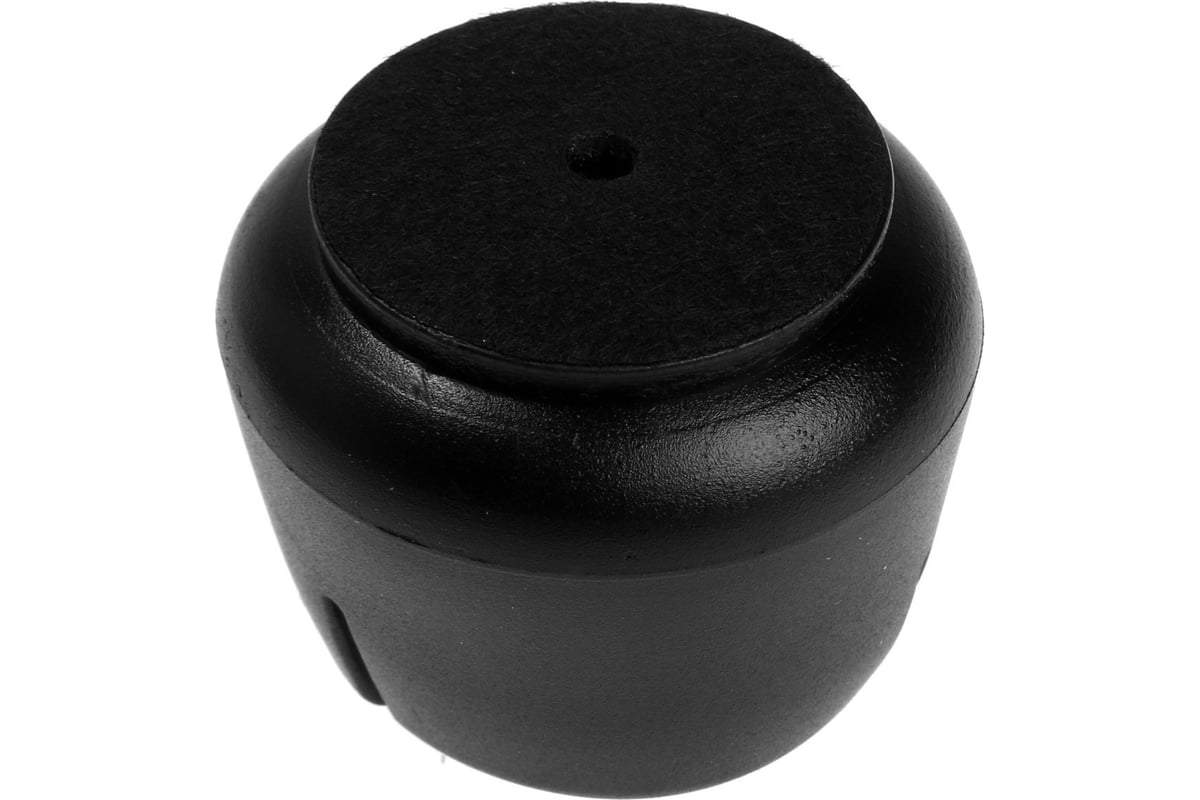 Накладка мебельная ТУНДРА резина фетр, круглая, d=37-42 мм, 4 шт ...