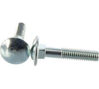 Мебельные болты МТК DIN 603 оцинк. 1 кг (примерно 51 шт) 8,0 x 40 114862