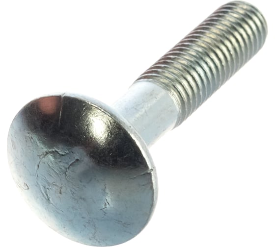 Мебельные болты МТК DIN 603 оцинк. 1 кг (примерно 51 шт) 8,0 x 40 114862
