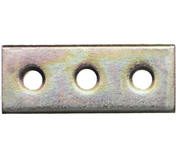 Крепежная планка Suki 15x40x2 мм, хром, 4 шт. 158820 1