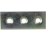 Крепежная планка Suki 15x40x2 мм, хром, 4 шт. 158820 3