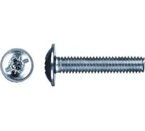 Винт для мебельной фурнитуры STARFIX М6x45 мм, цинк DIN 967, 50 шт. SMP2-68906-50