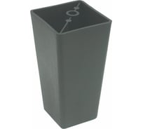 Опора мебельная Металлист h=120 мм, пластмасса, чёрная, 50 шт. 0000000002169