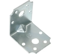 Уголок Металлист 52х52х45х2 мм, усил. цинк, 100 шт. 0000000001522