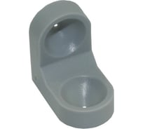 Мебельный уголок Металлист 25х25х16 мм, пластмасса, серый, 200 шт. 0000000001862