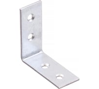 Мебельные уголки Element 40x40x17x2 с шурупом белый цинк 4 шт 122750