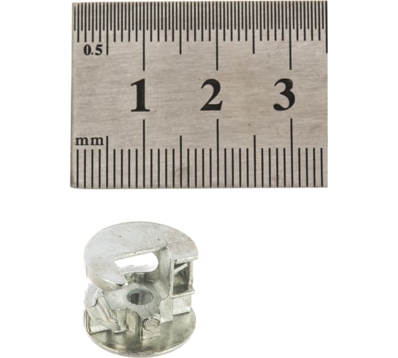 Эксцентриковая стяжка для ДСП 16 мм Element белый цинк 10 шт 307570