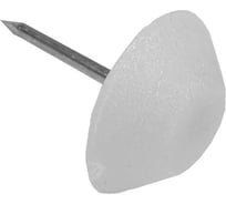 Пункт пластмассовый с гвоздем Element 17 мм белый 4 шт 123270