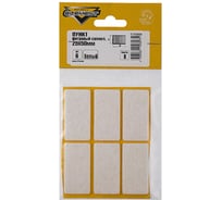 Фетровый самоклеящийся пункт Element 25х50 белый 6 шт 123200