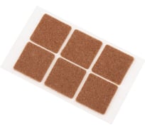 Фетровый самоклеящийся пункт Element 30х30 темный 6 шт 188710
