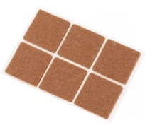 Фетровый самоклеящийся пункт Element 35х35 темный 6 шт 188700