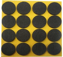 Фетровый самоклеящийся пункт Element D20 мм темный 16 шт 209990