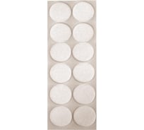 Фетровый самоклеящийся пункт Element D 24мм белый 12 шт 123220