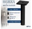 Ножка мебельная GTV RONDA Simple h-150мм, черный матовый NM-RONDA-S-150-20M 2