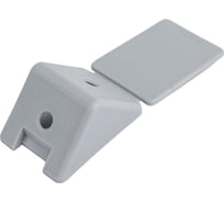 Уголок мебельный пластиковый STARFIX светло-серый, 100 шт. SM-73873-100