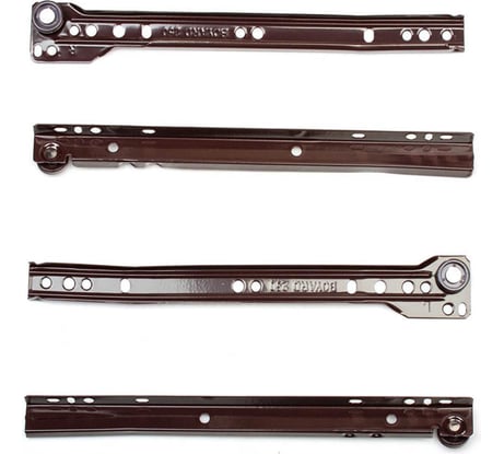 Роликовые направляющие Стройбат 400x1,1мм коричневый 136830