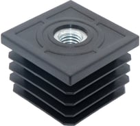 Квадратная заглушка IVK group 40х40 мм 40-40М12ЧН
