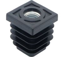 Квадратная заглушка IVK group 25х25 мм 25-25М10ЧН