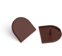 Заглушка на корпус ООО "ГАРД" RAFIX20 (цвет: №8 махагон, Ral-8016) 20 шт. 01-00008613