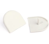 Заглушка на корпус ООО "ГАРД" RAFIX20 (цвет: №19 кашемир, Ral-7035) 20 шт. 01-00008606