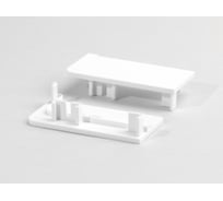 Заглушка глухая для Г-образного профиля ООО "ГАРД" GOLA 8006 №23 (белый)(L+R) 1 комп. 01-00008586 33337002