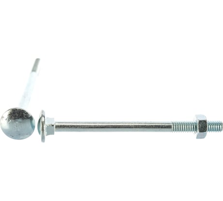 Болт ЕВРОПАРТНЕР DIN603 с п.кр. гол. и кв.подголовком с гайкой Zn M 6 х 80 8 шт. 6 0526 1