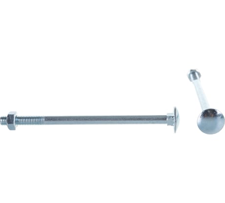 Болт с п.кр. гол. и кв.подголовком, с гайкой ЕВРОПАРТНЕР DIN603 Zn M8x130 2шт. 6 0535 3