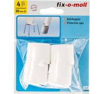 Защитный наконечник для мебельных ножек Стройбат fix-o-moll 30 мм, белый, 4 шт. 246230