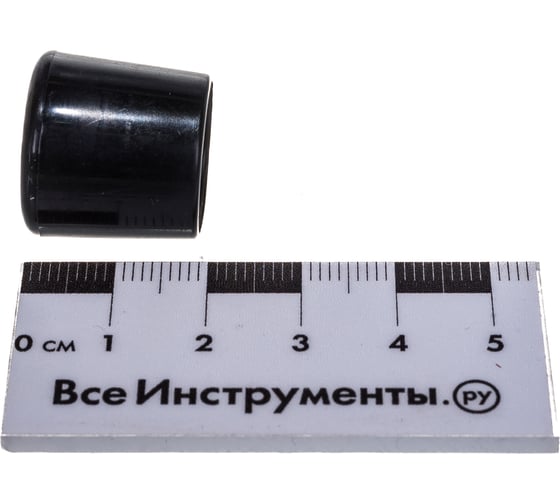 Защитный наконечник для мебельных ножек Стройбат fix-o-moll 16 мм, черный, 4 шт. 246240