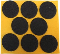 Фетровый самоклеящийся пункт Стройбат fix-o-moll 28 мм, коричневый, 8 шт. 245630