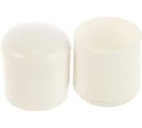 Защитный наконечник для мебельных ножек Стройбат fix-o-moll 25 мм, белый, 4 шт. 246220