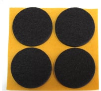 Самоклеящийся фетровый пункт Стройбат fix-o-moll 35 мм, коричневый, 4 шт. 245640