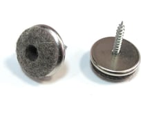 Войлочный пункт с шурупом Стройбат fix-o-moll 20 мм, бежевый, 4 шт. 245910