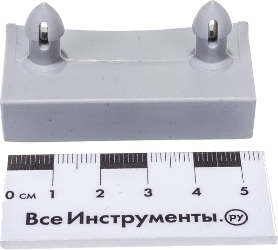 Комплект накладных латодержателей LIK для ламели 53мм, серый, 10шт. LIК002-4001