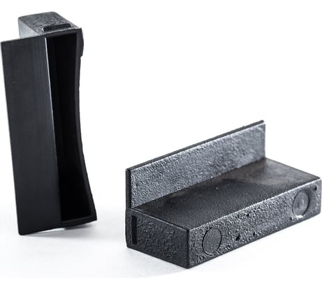 Комплект пристреливающихся латодержателей LIK для ламели шириной 53мм, черный, 10шт LIК002-6011