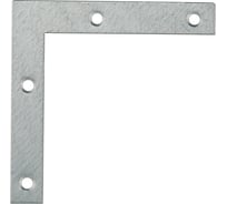 Мебельный уголок ALBERTS оцинкованный, 75x75x12 мм 337001