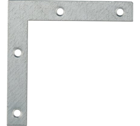 Мебельный уголок ALBERTS оцинкованный, 75x75x12 мм 337001