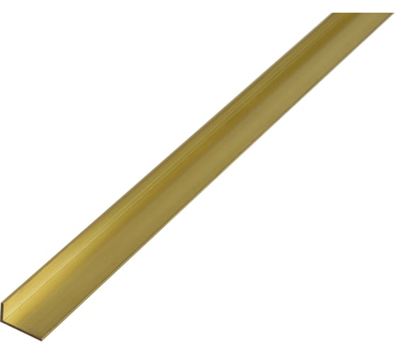 Уголок ALBERTS латунь, 20x10x1.5х1000 мм 471538