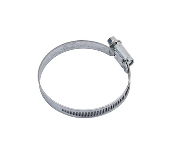Хомут червячный GRIALE оцинкованный сквозная просечка, диаметр 72-95 мм, ширина 12.7 мм GR7506303 1