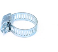 Червячный хомут Стройбат 7/8", 12-22 мм, белый цинк, 10 шт. 308090