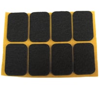 Самоклеящийся фетровый пункт Стройбат fix-o-moll 22x36 мм, коричневый, 8 шт. 245730