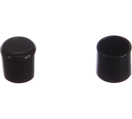 Защитный наконечник для мебельных ножек Стройбат fix-o-moll D18 мм черный 4 шт 246250