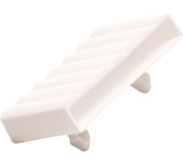 Комплект накладных латодержателей LIK премиум, для ламели шириной 63мм, белый, 10шт. LIК002-4006